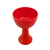 Castical de louça para vela de 7 dias vermelho - comprar online