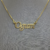 Colar Orixá Ogum folheado a ouro - comprar online