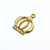 Pingente coroa dourada - comprar online