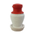 Quartinha de Barro Bicolor Vermelha e Branca - comprar online