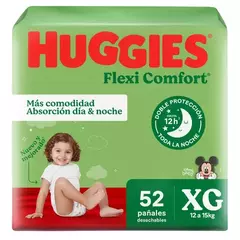 Huggies flexi confort XG x52 u