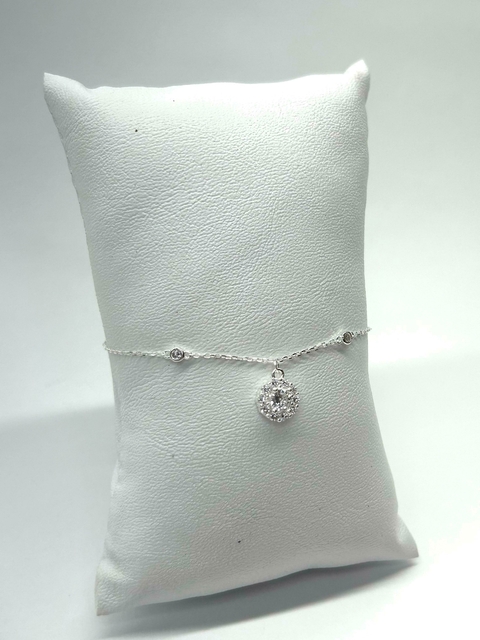 Tornozeleira Redondo Cravejado