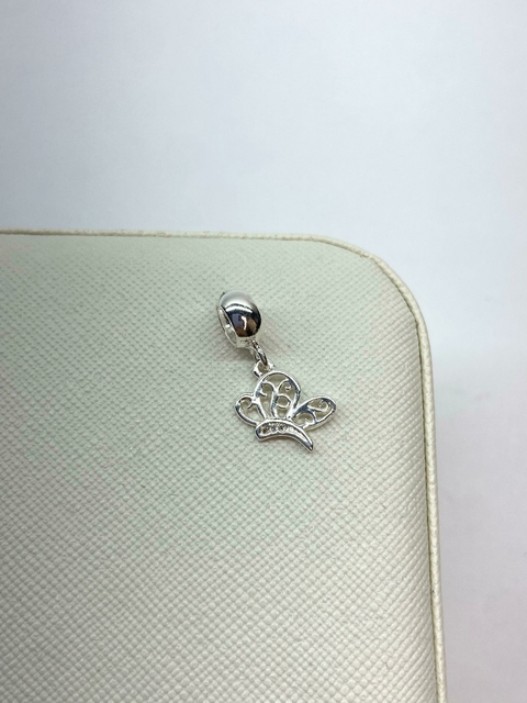 Berloque Borboleta Cravejada