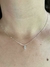 Colar Zircônia Coração Cristal 5mm 40cm - comprar online