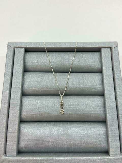 Colar Pingente Figa 10mm 45cm