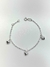 Pulseira Infantil Pingente Corações 6mm - comprar online