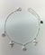 Pulseira Lisa Lap Cruzes E Redondos Pendurados 16+5cm - comprar online