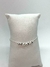 Pulseira Lisa Lap Coracoes E Pontos De Luz 16+5cm
