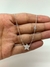 Colar Liso Lap Estrela E Ponto De Luz 40+5cm - comprar online