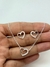 Conjunto Liso Lap Coração Contorno Meio Cravejado - comprar online