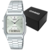 Relógio Feminino Casio Quartz Vintage Silver/White - loja online