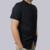 Camisa Slim Manga Curta Gola Padre de Linho Barroco – Casual e Confortavel na internet