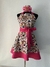 Delantal Pin up Frida fucsia