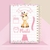 Caderneta de Saúde Personalizada Safari Menina - comprar online