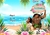 Livrinho para Colorir Festa Moana - comprar online