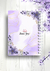 Caderno Floral Lílas na internet