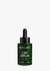 Frasco verde oscuro de serum facial Idraet CBD Serum de 30 gramos con gotero negro