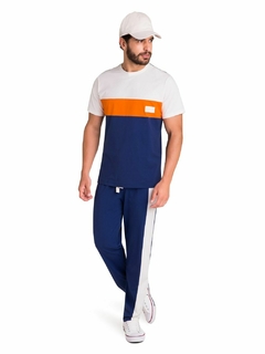 PIJAMA LONGO TRICOLOR - comprar online