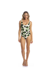 MAIÔ MACAÉ BOJO REMOVÍVEL ANIMAL PRINT VERDE - comprar online