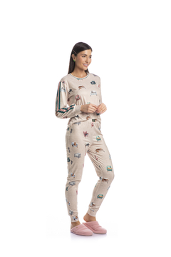 PIJAMA LONGO CATS na internet