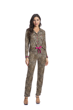 PIJAMA LONGO BOTÕES LUNA - comprar online