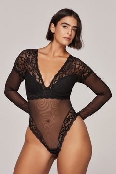 BODY COM ARO MANGA LONGA MAYA - loja online