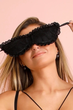 MÁSCARA DE DORMIR RENDA na internet