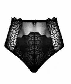 CALCINHA HOT PANTS RENDA E TULE CARMEN - comprar online