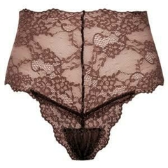 CALCINHA HOT PANTS TANGA NUDE RENDA na internet