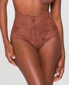 CALCINHA HOT PANTS TANGA NUDE RENDA - comprar online