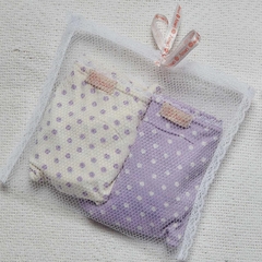 KIT 2 CALCINHAS DE CÓS POÁ BICOLOR - comprar online