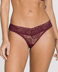 CALCINHA FIO CINTURA RENDA LOVELY - LojaRichesse