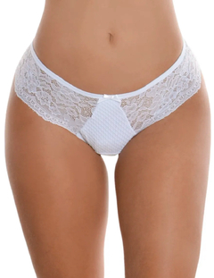 CALCINHA SEMI FIO RENDA HONEY - LojaRichesse