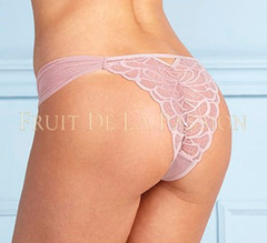 CALCINHA TANGA DRAPEADA POETIC LACE - LojaRichesse