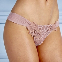 CALCINHA TANGA DRAPEADA POETIC LACE na internet