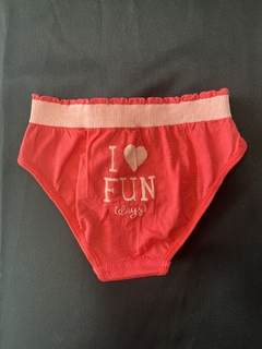 CALCINHA TANGA INFANTIL SEM COSTURA - LojaRichesse