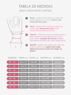 Imagem do BODY EM RENDA E TULE