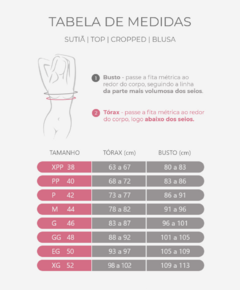 CROPPED EM RENDA E TULE FIT - comprar online