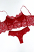 Conjunto Erica em Renda Vermelho na internet