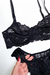 Conjunto Laila Preto - Fabi Lingerie 