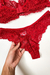 Imagem do Conjunto Antônia em Renda Chantilly com Aro de Sustentação - Vermelho