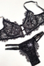 Conjunto Luisa em Renda Preto