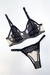 Conjunto Anastácia em Tule e Renda Preto - comprar online