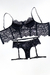 Conjunto Erica em Renda Preto - Fabi Lingerie 
