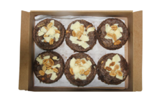 Brownie Cooky de Chocolate y Maní - Alfajor Tusty