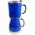 Cafeteira Alumínio Extra Forte Econômica Manual Tipo Italiana Azul