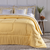 Kit Coberdrom Soft 05 Peças King cor:Amarelo (3303-15) - Mundo Útil Brasil