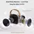 Brasil microfone de áudio bluetooth k12 máquina de karaokê portátil 5.3 pa s - comprar online