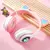 Gato Colorido LED Smartphone Headphone, Telefone, Geek Gamer, Gatinho