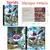 Desenhos animados 9 bolso 540 cartão pokemon álbum livro anime mapa jogo poké